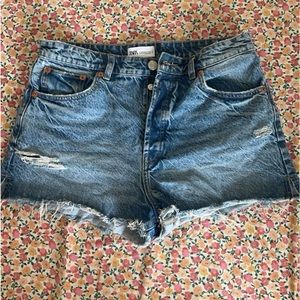 Zara jean shorts